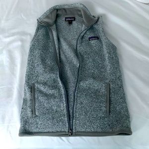 Patagonia grey vest size xs